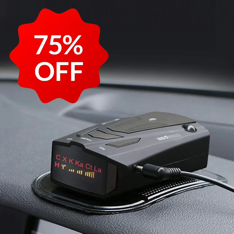 Speeder Pro Radar Detector Special Discount Offer of 75%