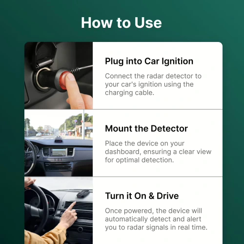 How to Use Speeder Pro Radar Detector In Easy Three Steps